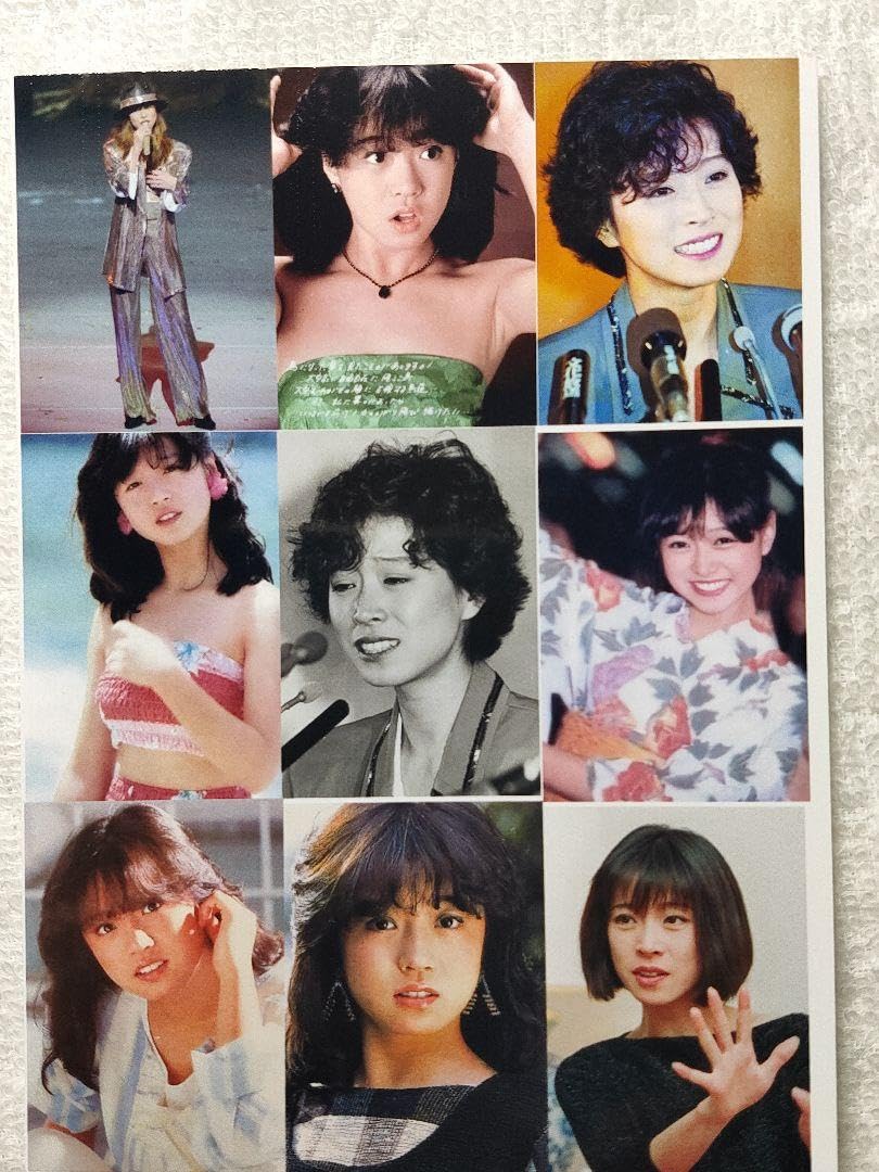 中森明菜　オフショット　写真　L判　5枚 Amazon.co.jp: 中森明菜写真OサイズはL版です。35枚セット